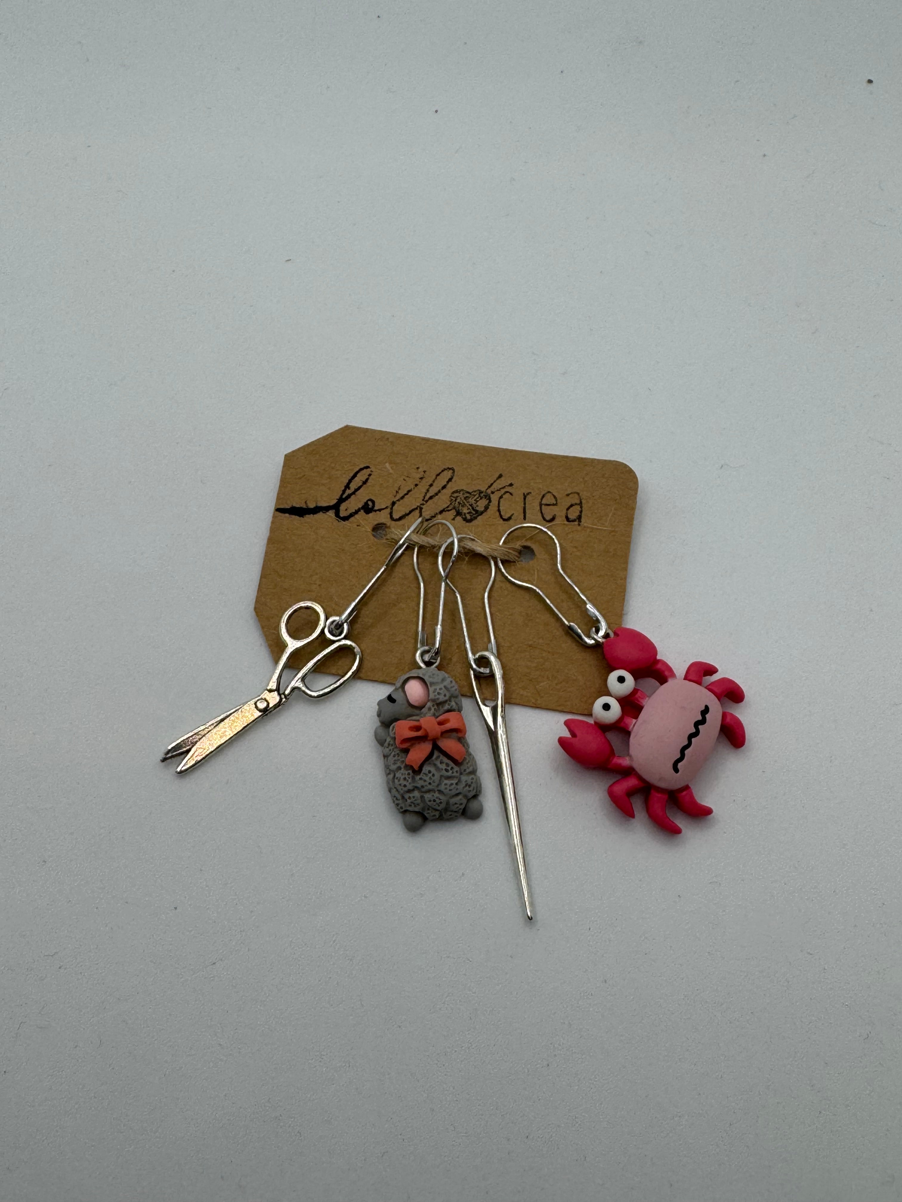 Resin Stitch Markers Set